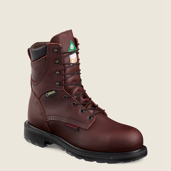 Botas de Seguridad Red Wing Hombre Vino - Supersole® 2.0 - 8-Inch Waterproof Csa Toe - 496-DYLKMV